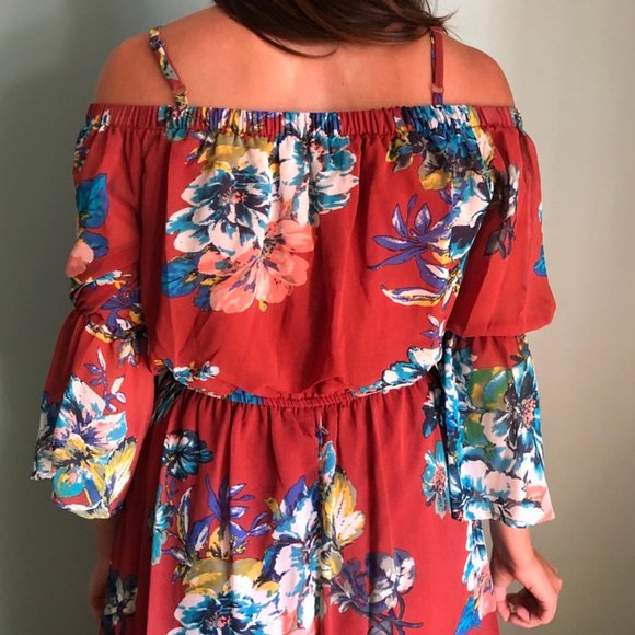 As U Wish Dresses & Skirts - AS U WISH MAXI FLORAL DRESS